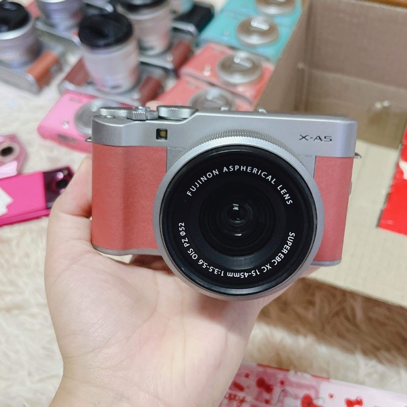 Fuji XA5 สีชมพู เครื่องสวย98%