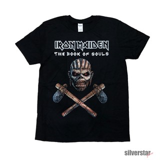 เสื้อวงลิขสิทธิ์แท้ Iron Maiden – Axe Colour | ร้าน Silverstarplus