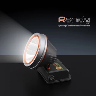 Randy 🔦ไฟฉายคาดหัวกันน้ำ 🔦 แบตเตอรี่ญี่ปุ่น ส่องสว่างระยะไกล ปุ่มกด2ระดับ ปรับความสว่างได้ ไฟส่องกบ แบตอึด