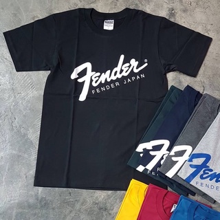 Fender เสื้อ FENDER เสื้อวง เสื้อยืด เฟนเดอร์ เสื้อวินเทจ