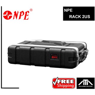 กล่องrack NPE RACK ABS 2US ลึก9นิ้ว ตู้RACK กล่องใส่อุปกรณ์เครื่องเสียง rack แร็ค แร็ค2U RACK9นิ้ว