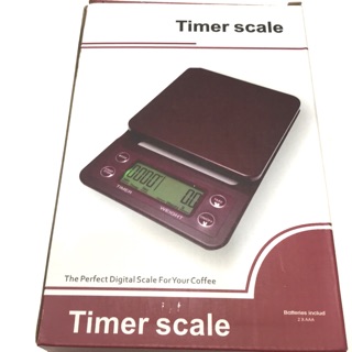 ตราชั่งกาแฟแบบจับเวลา Timer scale