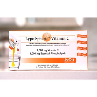 Livon Lypo-Spheric Vitamin C 1000 mg 30 ซอง วิตามินซีในรูปแบบ Lyposome