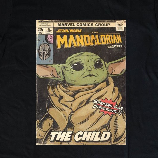 เสื้อยืด Mandalorian BABY YODA