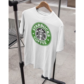 คอตต้อนคอกลมเสื้อยืด เสื้อคู่ Unisex รุ่น Starbucks Edition T-Shirt สวยใส่สบายแบรนด์ Khepri 100%cotton comb พิมพ์สวย รีด