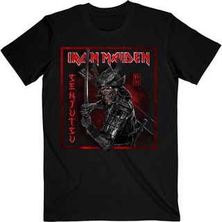 เสื้อยืดลําลอง แขนสั้น พิมพ์ลาย Iron Maiden Senjutsu คุณภาพสูง สวมใส่สบาย แฟชั่นสําหรับผู้ชาย