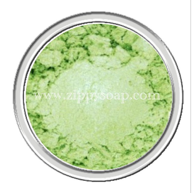 micaเขียวหยก Jade Green Mica 30g  001757 วัตถุดิบเครื่องสำอางค์