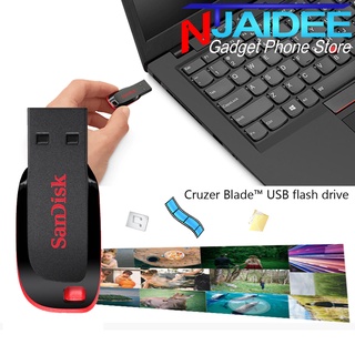 แฟลชไดร์ฟ Flash Drive SANDISK Z.50 16-64 GB USB  2.0 Cruzer Blade USB flash drive