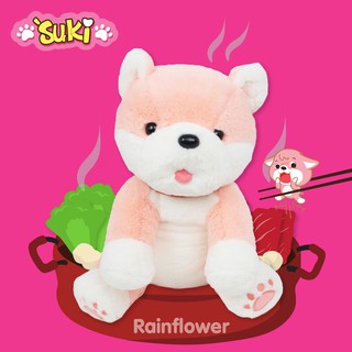 🍜 ตุ๊กตาหมาสุกี้ แบรนด์  Rainflower (มีกลิ่นหอม)🐶