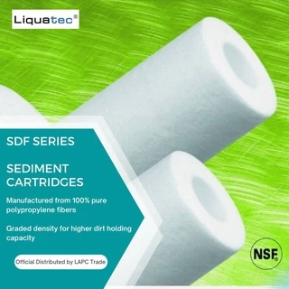 Liquatec ไส้กรองน้ำดื่ม PP Big Blue ขนาด 4.5 x 20 นิ้ว ความละเอียด 5 ไมครอน (µm)