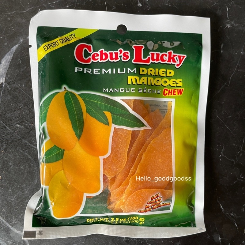 Cebu’s Lucky มะม่วงอบแห้ง ฟิลิปปินส์ 🇵🇭 มะม่วงกวน Dried Mango 100g. หมดอายุ 15JAN2027