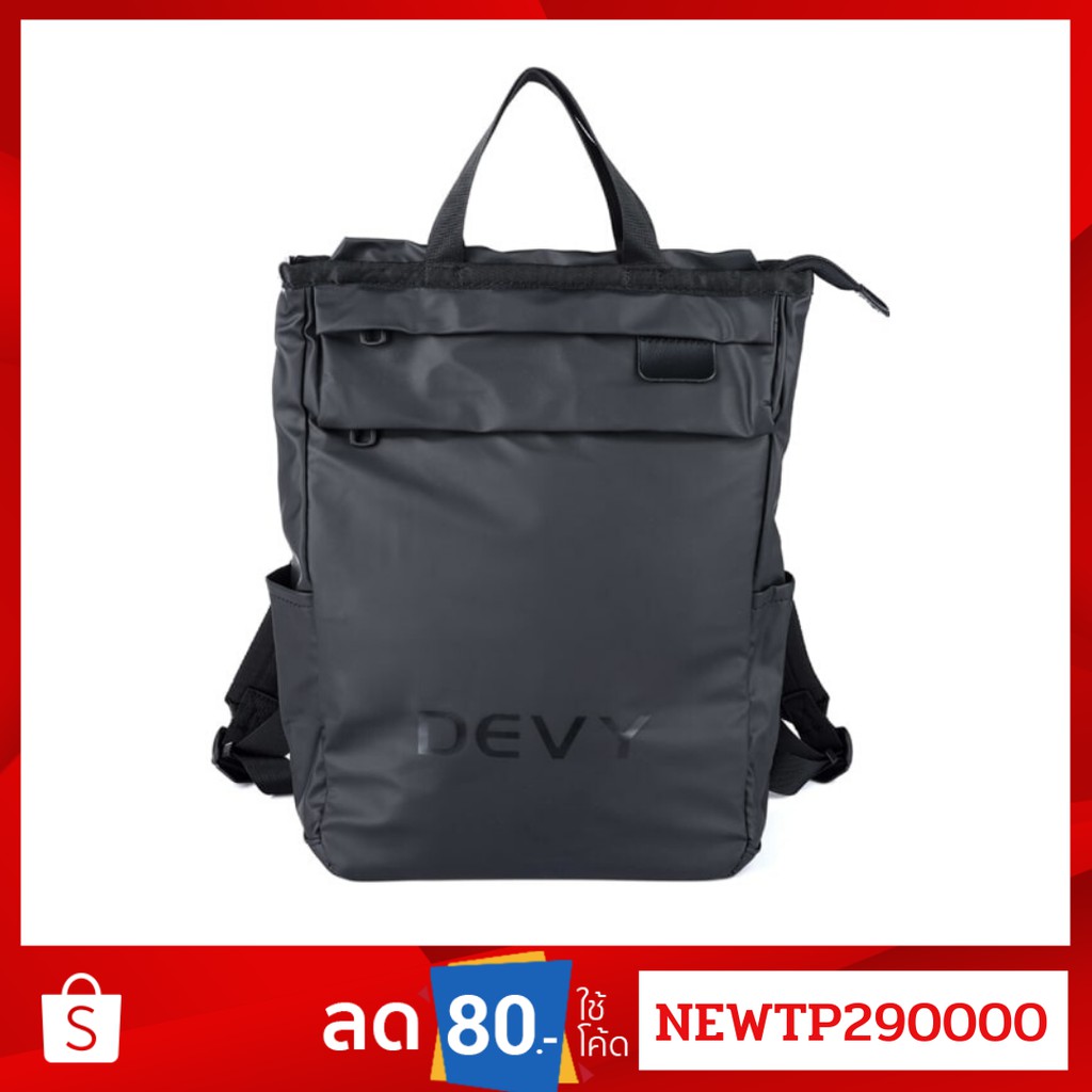 Devy กระเป๋าเป้ กระเป๋าเป้สะพายหลัง รุ่น 034-1004 สีดำ