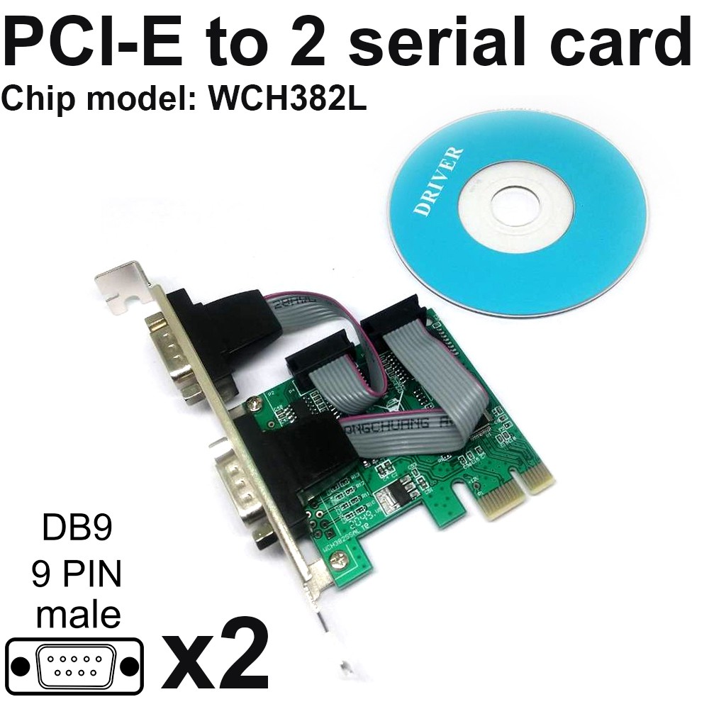 การ ด Pci E Serial Card Pcie To Com Serial Port Rs232 Interface Industrial Control Expansion Card Wch3l Shopee Thailand