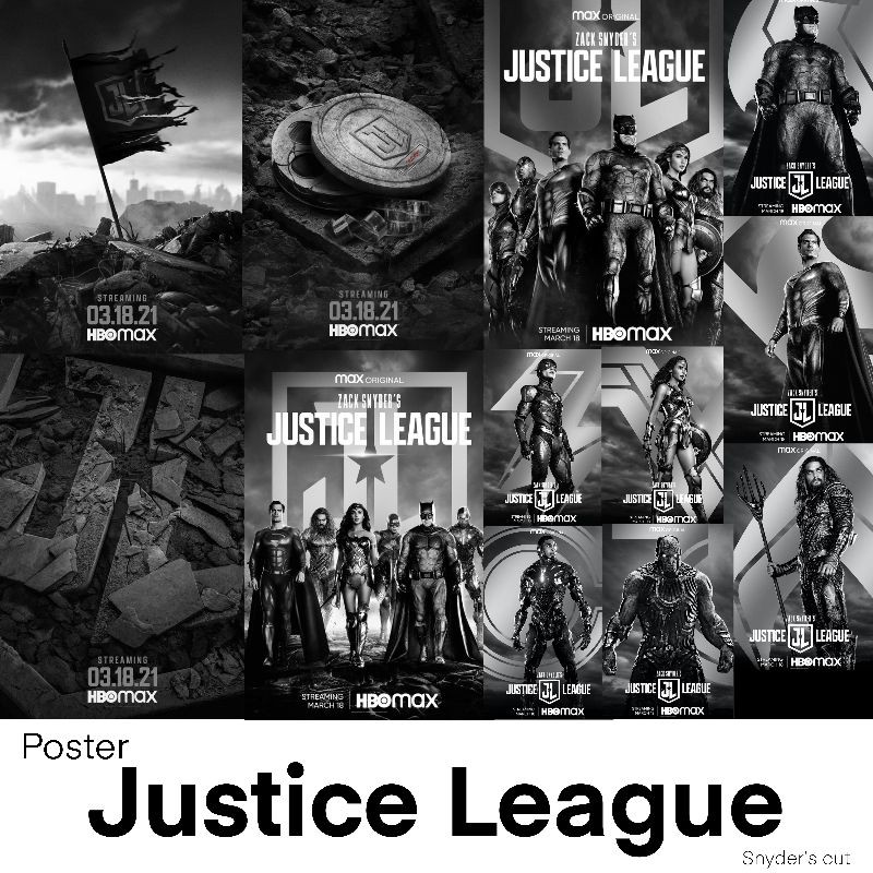 Poster justice league snyder cut