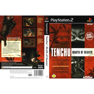 แผ่นเกมส์ PS2 Tenchu Wrath of Heaven   คุณภาพ ส่งไว (DVD)