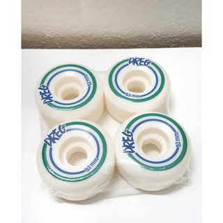 DREG Skateboard Wheels 52mm Conical Blue