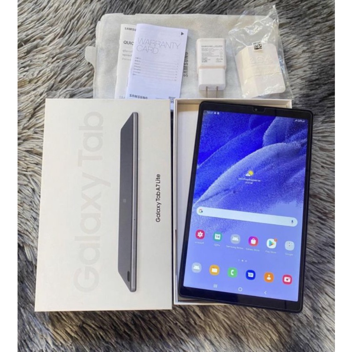 มือสอง samsung Tab A7 Lite ใส่ซิมได้ ประกัน 28.02.66