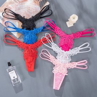 Bowknot Sexy Thong Lace Briefs Hollow Panties Womens Holidays To Give Girlfriend A Gift Comfortable and Breathable Underwear