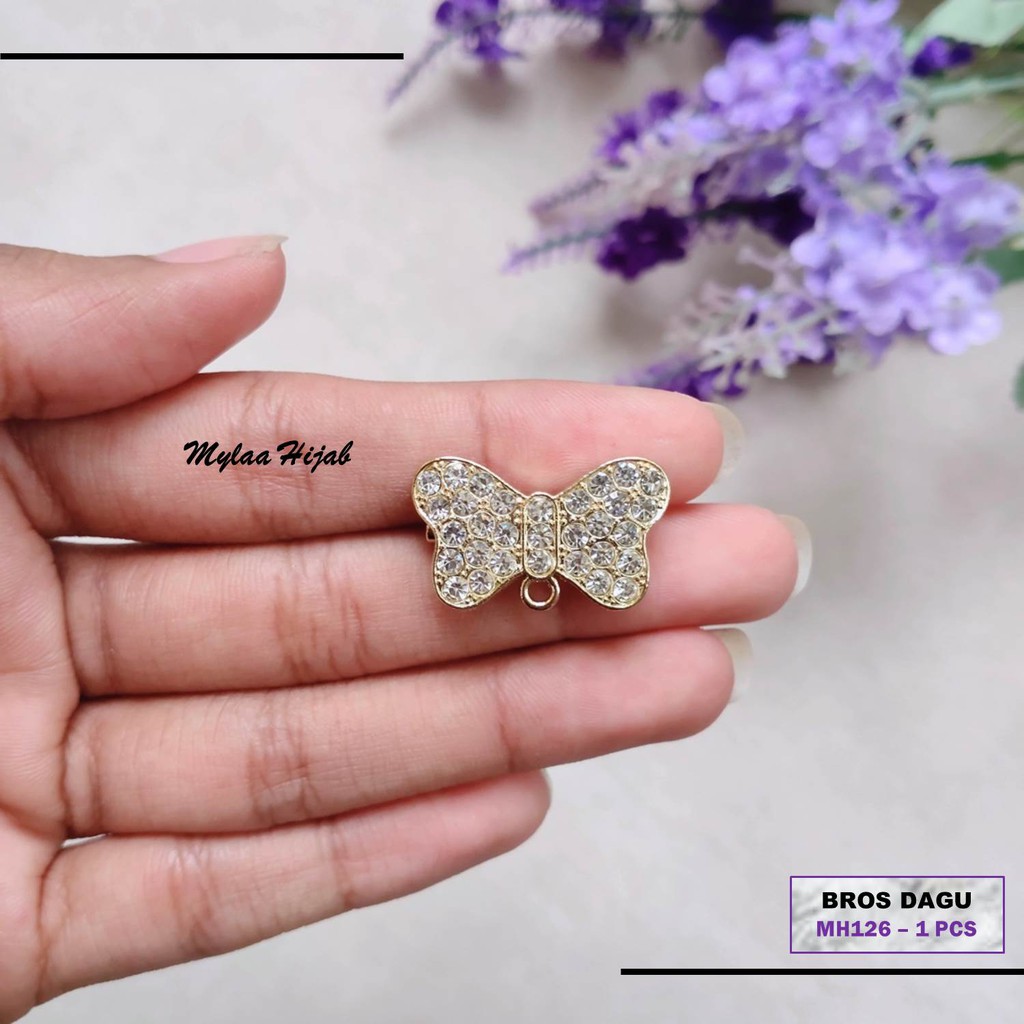 Mylaa Hijab MH126 HEAD BROOCH / CHIN BroCH / ANGLE BROOCH / KOREAN BERGO HIJAB BroCH