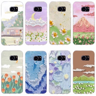 Samsung Galaxy s4 s5 s7 s7 edge เคส TPU นิ่ม ซิลิโคน ป้องกัน เคสโทรศัพท์