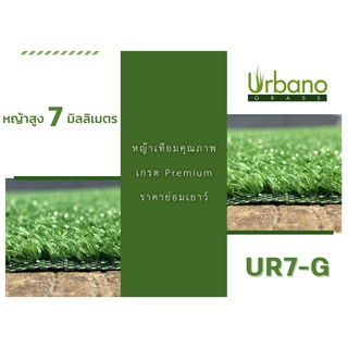 หญ้าเทียม 7 หญ้าเทียมม้วน (หญ้าเทียมเออร์บาโน่ กร๊าส Urbano Grass)  (ขนาด 1x3 ม.//1x4 ม.// 1x5 ม.) หญ้าตกแต่งบ้าน