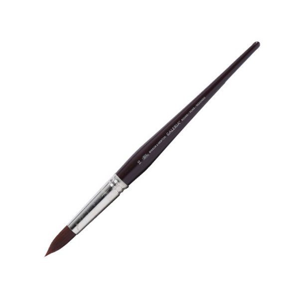 (พรีออเดอร์ 7-10 วัน)Winsor & Newton พู่กันแกเลอเรีย สำหรับสีอคริลิค Acrylic brush galeria แบบกลม เบอร์ 12/14/16  1 แท่ง