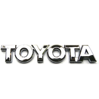 โลโก้ Toyota ติดท้ายรถตู้