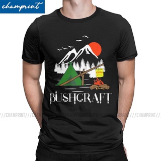 เสื้อยืดแฟชั่น ลาย Four Season Holiday Gift Hipster Bushcraft สําหรับตั้งแคมป์ ท่องเที่ยว ผจญภัยS-5XL