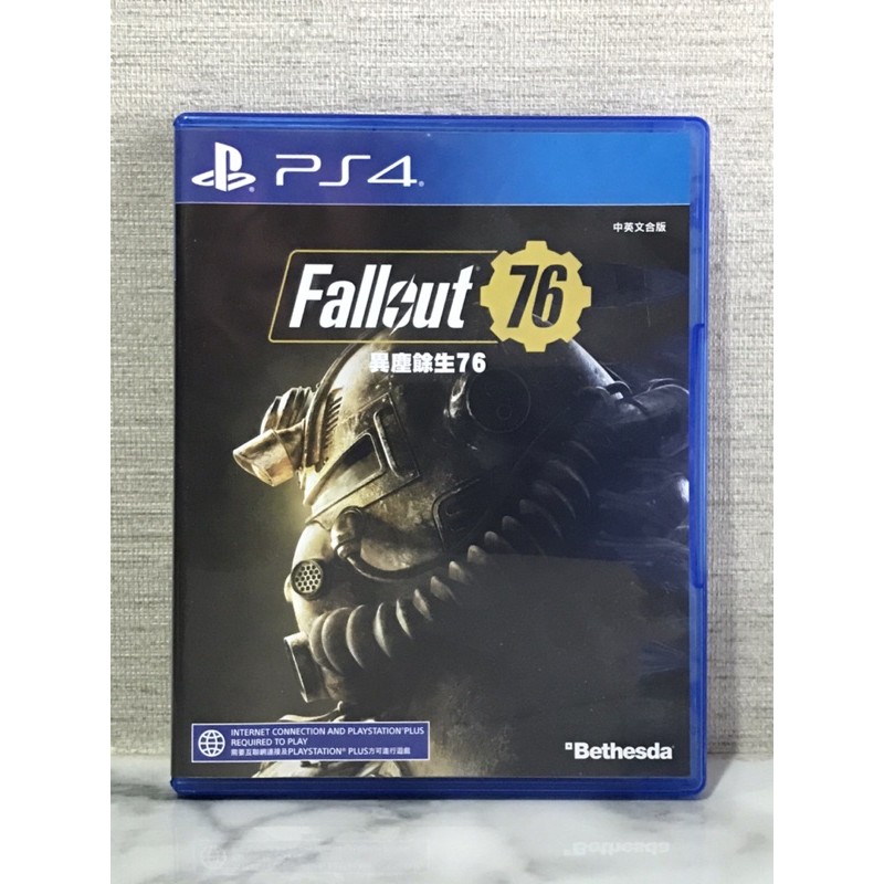 Fall out 76 Fallout 76 PS4 มือสอง แผ่นใส