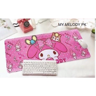 MY MELODY P แผ่นรอง คีย์บอร์ด รองคีย์บอร์ด keyboard ลาย มิดกึั MY MELODY P เข้ม ขนาด 30 x 70 cm แผ่นหนานุ่ม BY MANOPNEST