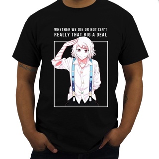 [COD]พร้อมส่ง เสื้อยืดผ้าฝ้าย แขนสั้น คอกลม พิมพ์ลาย Tokyo Ghoul Juzo Suzuya ขนาดใหญ่ หลากสี แฟชั่นสําหรับผู้ชายS-5XL