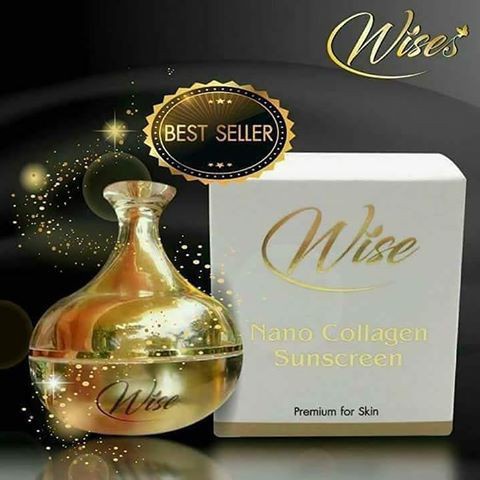 SR กันแดดไวซ์ Wises Nano Collagen Sunscreen Spf 50Pa ✨⛅