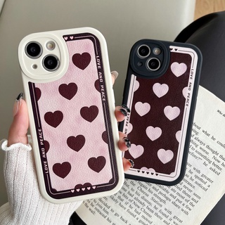 เคสโทรศัพท์มือถือ TPU แบบนิ่ม ลาย Love &amp; Peace พร้อมป้องกันเลนส์กล้อง สําหรับ Infinix Hot 11 10 9 Play Hot 11s 10s 10T Smart 5 6 Note 8 | Xmd090