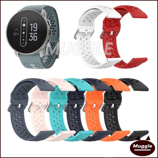 สาย Suunto 9 Peak สายนาฬิกาข้อมือซิลิโคน Suunto 9 Peak watch 9 Peak  สายนาฬิกา silicone watch strap