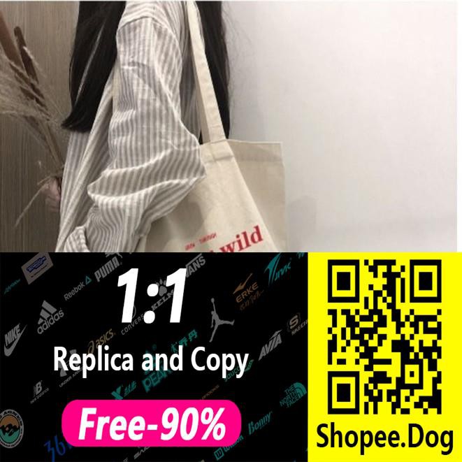 ✵✲Hotwind​ (พร้อมส่ง) ​กระเป๋า​ผ้าแคนวาสแฟชั่นสไตล์​เกาหลี​สุดฮิต NO.UGH