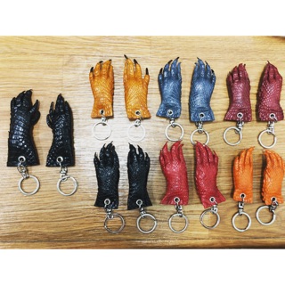 พวงกุญแจ เท้าหลังจระเข้ Crocodile Keychain กรงเล็บมังกร4เล็บ