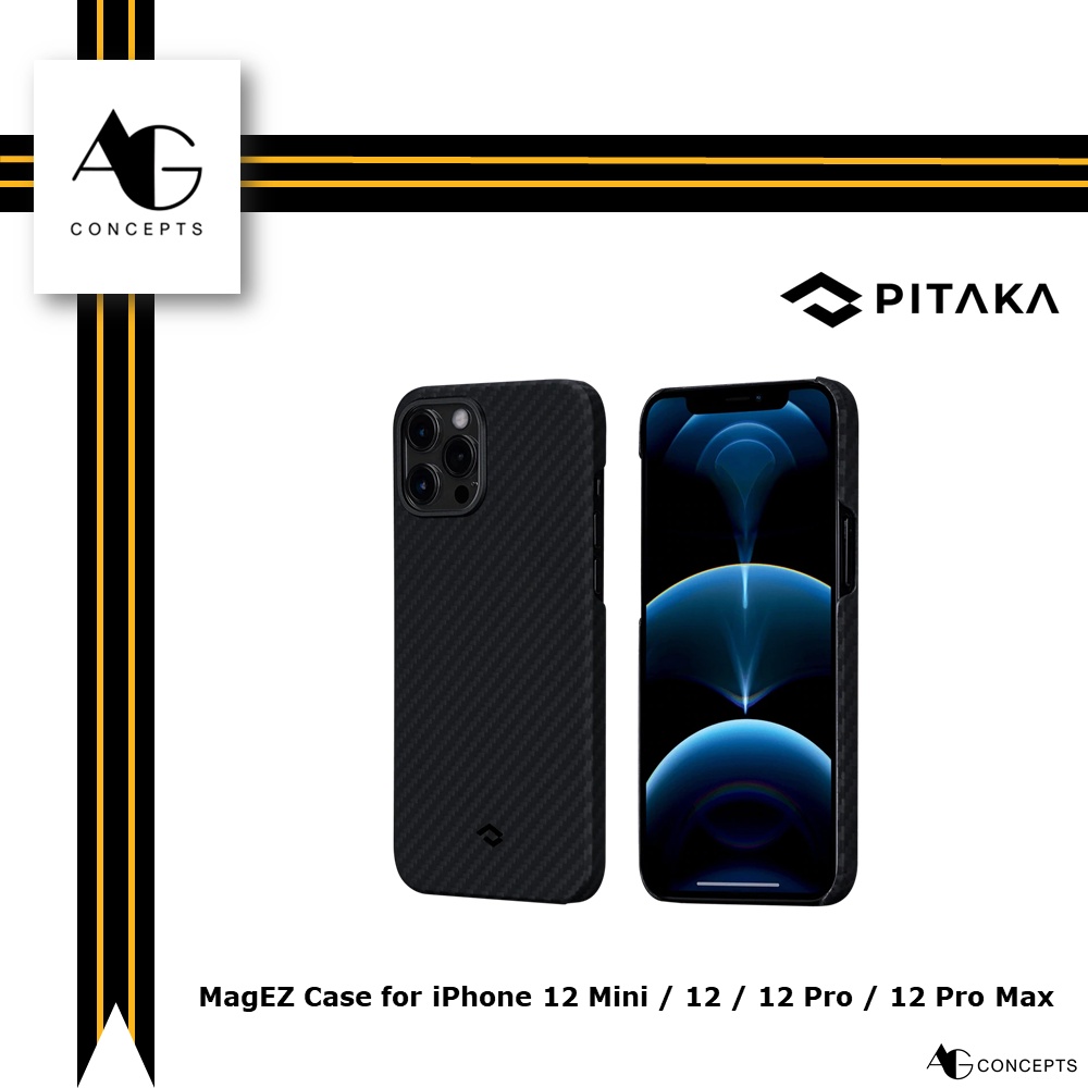 [AG concepts] Pitaka phone 12 mini/12/12 pro/12 Pro Max magez case ...