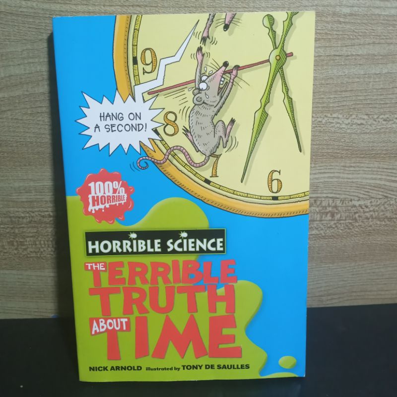 THE TERRIBLE TRUTH ABOUT TIME : หนังสือ chapter book ปกอ่อน ภาษาอังกฤษ (มือสอง)ขนาด เล่มกลาง สภาพ ดี