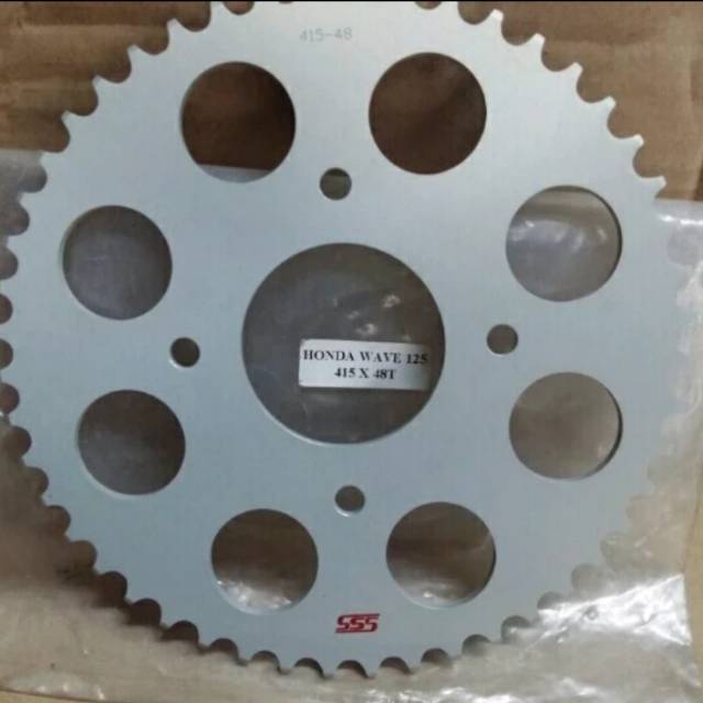 Original satria fu new Karisma เกียร์หลังโลหะผสม ขนาด 48 415 ss