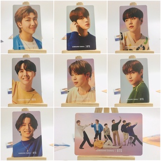 พร้อมส่ง 💜 BTS การ์ดพิเศษ Sumsung Galaxy BTS