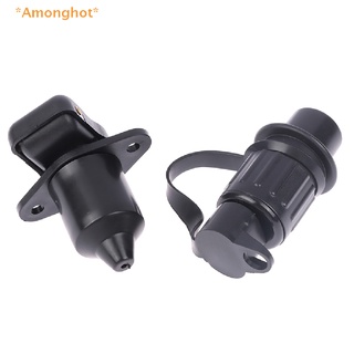 Amonghot&gt; อะแดปเตอร์ปลั๊กซ็อกเก็ตเชื่อมต่อสายไฟ 3-pin