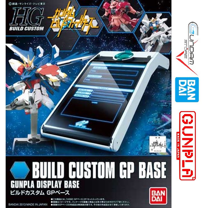 Gundam Bandai Hg Build Custom Gp Base 1 / 144 อุปกรณ ์ เสริม Hgbf Build Fighters พลาสติกรุ ่ นของเล ่ นประกอบอะนิเมะญี ่ ปุ ่ น
