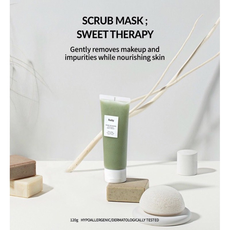 ส่งต่อ Huxley Scrub Mask Sweet Therapy 30 ml.