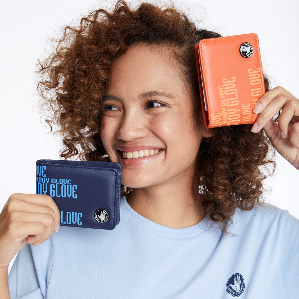 Unisex Accessories Wallet กระเป๋าสตางค์ สีกรมท่าและสีส้ม a0808861387