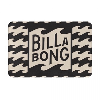 Billabong (3) พรมเช็ดเท้า ผ้าสักหลาด กันลื่น ดูดซับน้ํา แห้งเร็ว สําหรับห้องน้ํา 16x24 นิ้ว พร้อมส่ง