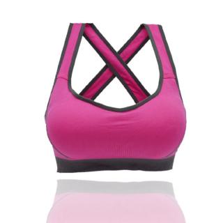 Chill Chill Sport bra ชุดชั้นใน สปอร์ตบรา แบบสายไขว้ด้านหลัง ชุดชั้นในสตรี (มีให้เลือก2สี)hill Chill Sport bra ชุดชั้นใน