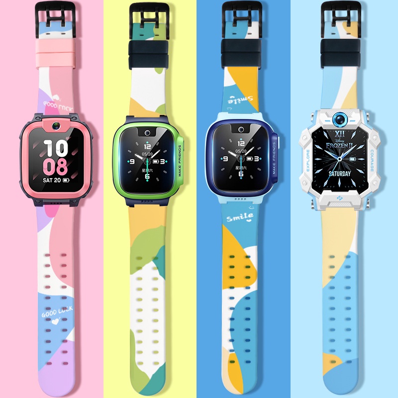 สายนาฬิกาข้อมือ Imoo watch Phone Z2 Z6 Z5 Z3 สายนาฬิกาข้อมือ ซิลิโคนนิ่ม สีสันสวยงาม