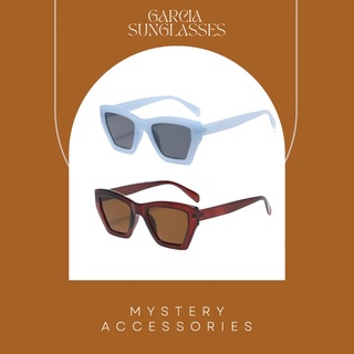 G182-G183: Garcia Sunglasses | Mystery Accessories แว่น แว่นตา แว่นตากันแดด แว่นตาแฟชั่น แว่นตาสีน้ำตาล แว่นตาสีฟ้า