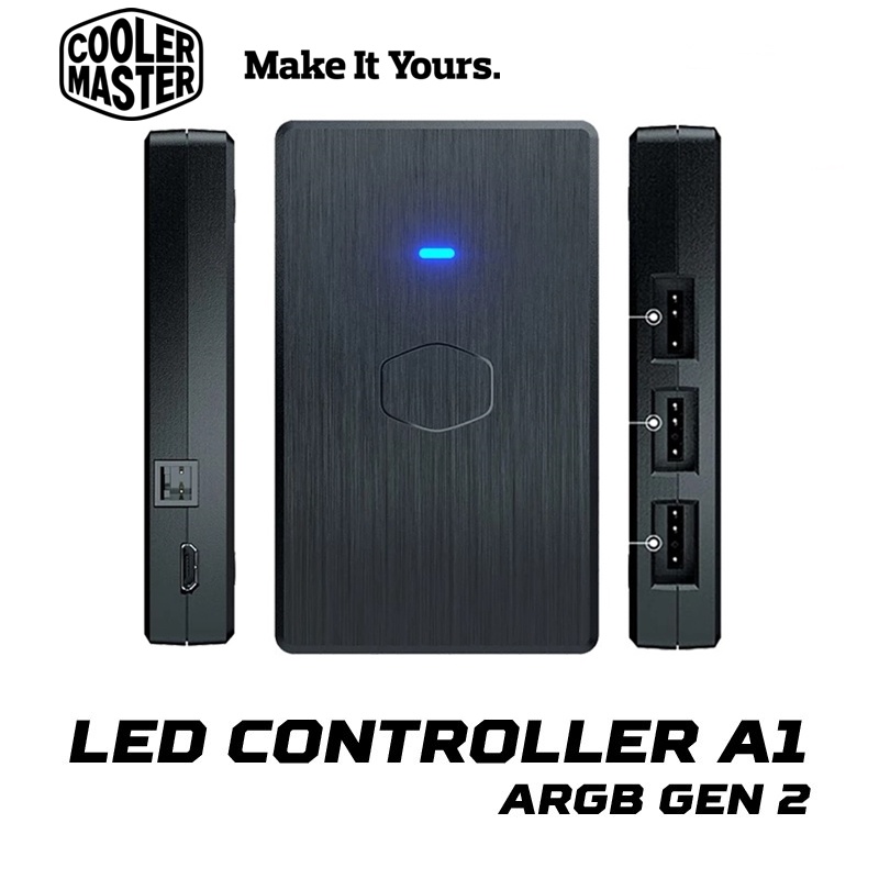 Cooler Master LED CONTROLLER A1 Addressable Gen 2 A-RGB LED Controller กล่องควบคุมไฟ