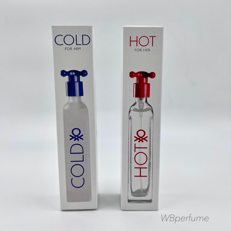 น้ำหอมแท้ 100% Benetton Cold , Benetton Hot 100ml